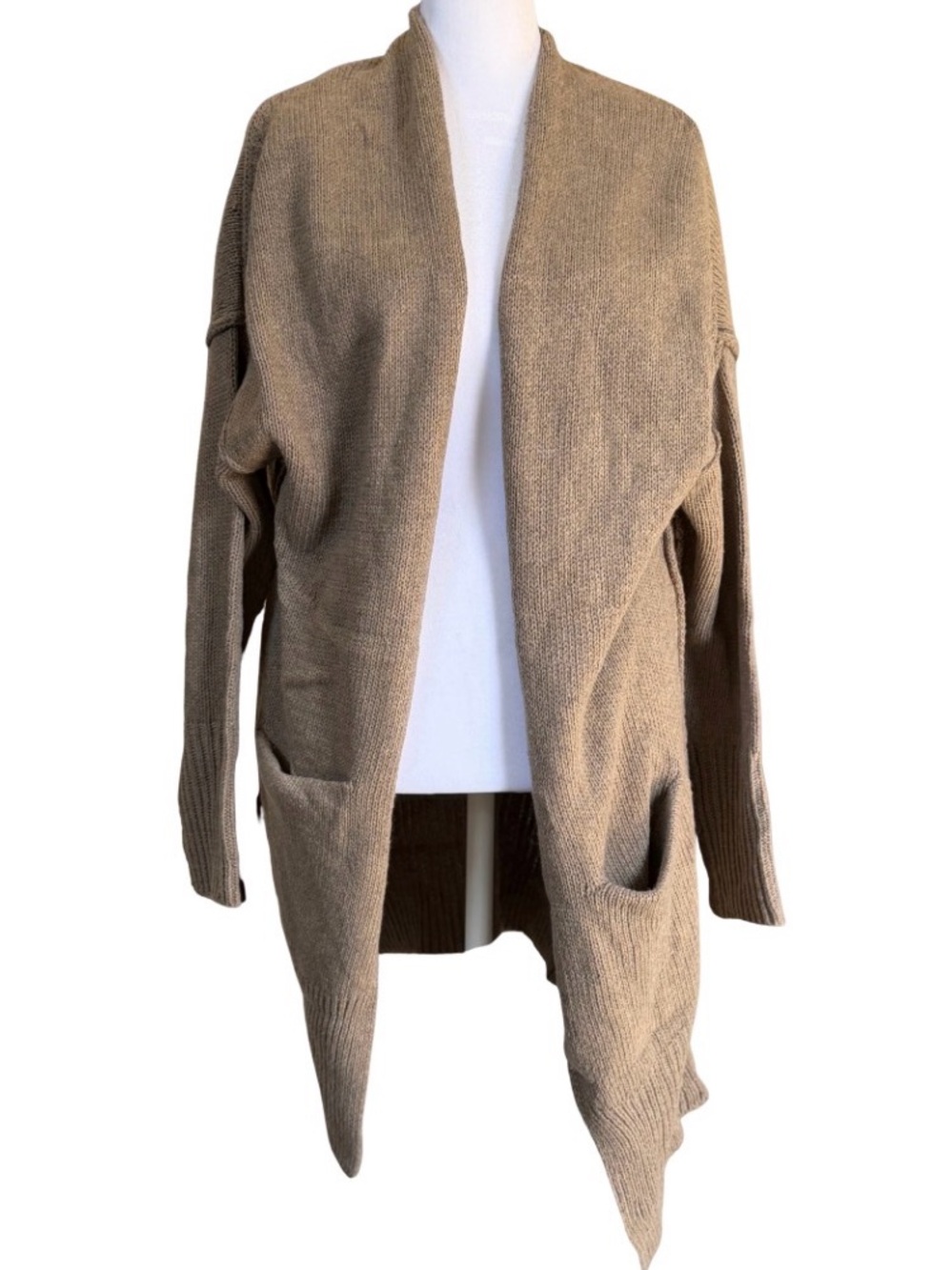 Miracle Fashion Open Front Duster Cardigan